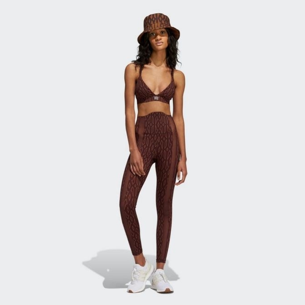 Ivy park brown monogram bra